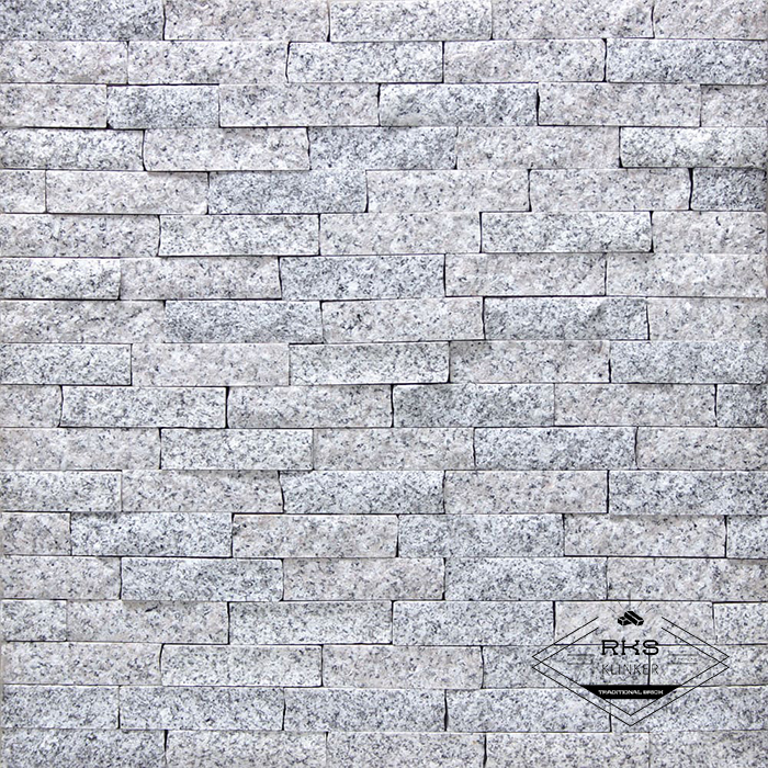 Фасадный камень Полоса - Гранит Белла Уайт Микс в Саратове